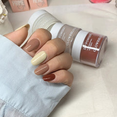 Caramel Clay Dip Powder for Nails