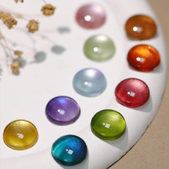 Glowrbloom Versatile Magnetic Glass Cat Eye Glue For Nails