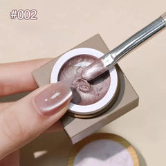 Glowrbloom Versatile Magnetic Glass Cat Eye Glue For Nails