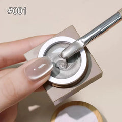 Glowrbloom Versatile Magnetic Glass Cat Eye Glue For Nails
