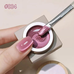 Glowrbloom Versatile Magnetic Glass Cat Eye Glue For Nails