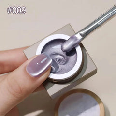 Glowrbloom Versatile Magnetic Glass Cat Eye Glue For Nails