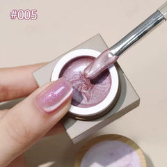 Glowrbloom Versatile Magnetic Glass Cat Eye Glue For Nails