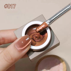 Glowrbloom Versatile Magnetic Glass Cat Eye Glue For Nails