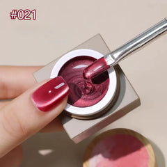 Glowrbloom Versatile Magnetic Glass Cat Eye Glue For Nails