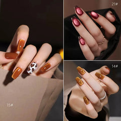 Glowrbloom Versatile Magnetic Glass Cat Eye Glue For Nails