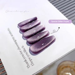 Glowrbloom Versatile Magnetic Glass Cat Eye Glue For Nails