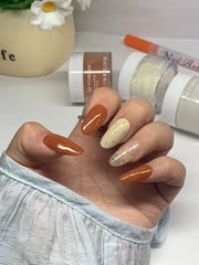 Golden Dusk Dip Powder for Nails
