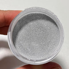 Silver Spark Dip Powder for Nails