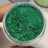 Glow in the Dark Emerald Green Dip Powder for Nails