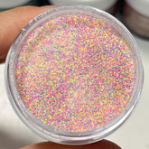 Playful Pink-Orange Dip Powder for Nails