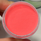 Neon Coral Dip Powder for Nails