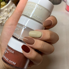 Caramel Clay Dip Powder for Nails
