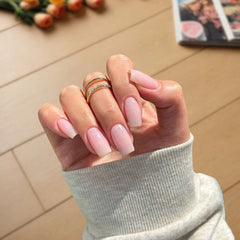 Soft Pink Dip Powder Smooth & Long-Lasting Nail Color for Home Manicure