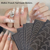 Glowrbloom French Nail Art Stickers Set