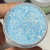 Icy Stardust Dip Powder for Nails
