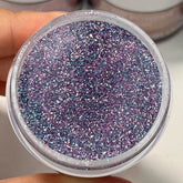 Nebula Night dip powder in deep blue with sparkling micro-glitters