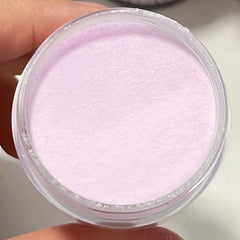 Sugar Lilac dip powder in sweet, clean lavender pink