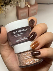 Golden Gleam Dip Powder for Nails