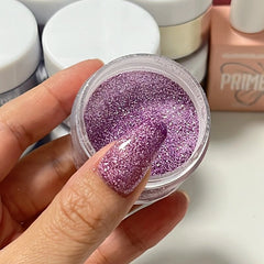 Lilac Gleam Dip Powder for Nails
