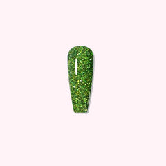 Emerald Glow Dip Powder for Nails