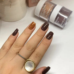Crimson Eclipse Dip Powder for Nails