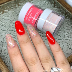 Ruby Flame Dip Powder for Nails