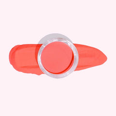 Neon Orange Dip Powder For Nails with a bold, electric orange tone, offering a vibrant finish.