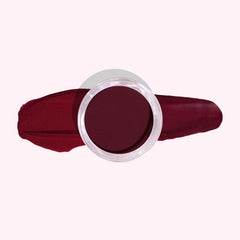 Wine red deep burgundy dip powder for nails, adding depth and sophistication to your manicure.