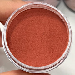 DIY nails at home using Autumn Ember Dip Powder, perfect for warm and sophisticated nail art