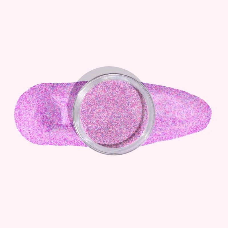 Fairy Dust Pink Dip Powder for Nails – Soft pastel pink with multi-colored shimmer for a sparkling finish.