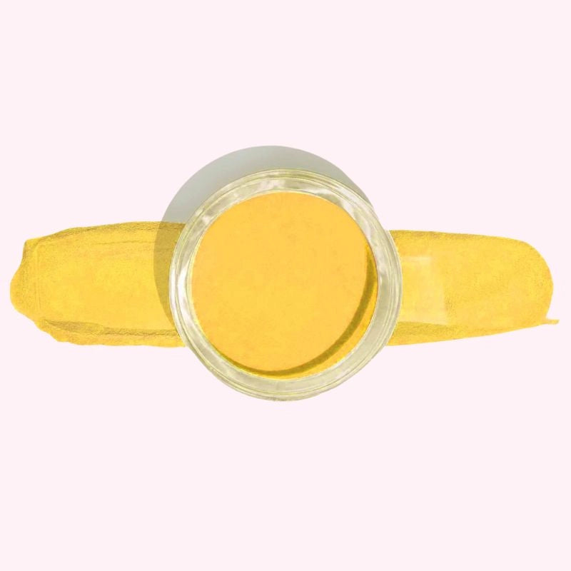 Fashion Yellow Dip Powder for Nails – Bright, bold, and vibrant nail color perfect for any occasion.