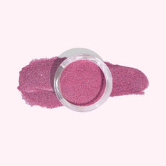 Gleaming Fuchsia Dip Powder for Nails, featuring a vibrant fuchsia base with sparkling glitter.