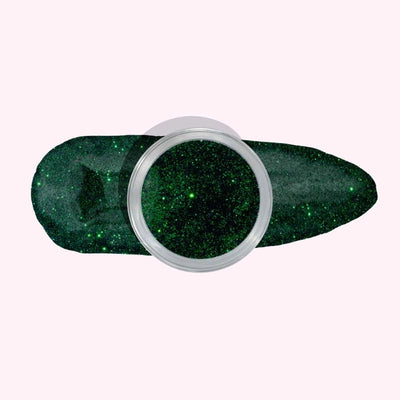 Glow in the Dark Emerald Green Dip Powder for Nails
