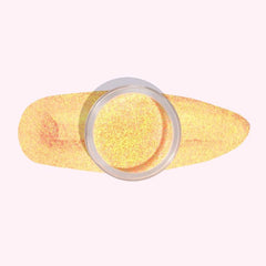 Golden Sparkle Dip Powder For Nails featuring a rich golden yellow with fine shimmer for a sparkling finish