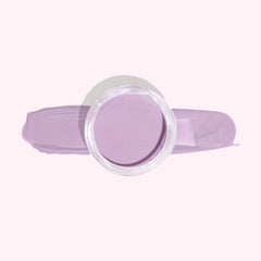 Lilac Purple Dip Powder For Nails featuring a soft, elegant purple with a hint of grey for DIY manicures.