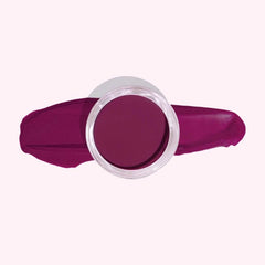 Plum Red Dip Powder for Nails – Rich, deep red with purple undertones for a luxurious manicure.