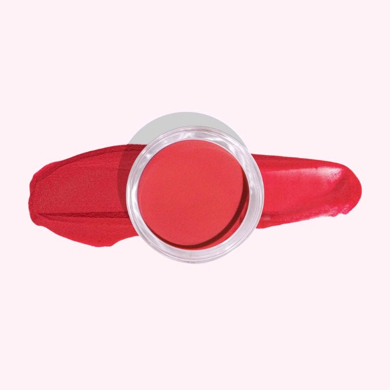 Vibrant Red Dip Powder For Nails featuring a bold, bright red for a striking and eye-catching finish.